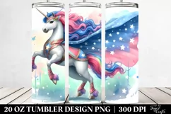 Whimsical Unicorn Hero | 20 Oz Tumbler Product Image 2