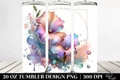 Sweet Pea with Metallic Insertions | 20 oz Tumbler Product Image 2