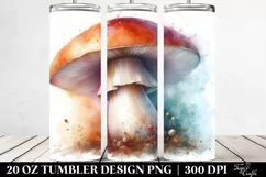 Pastel Mushroom Design | 20 oz Tumbler Product Image 2