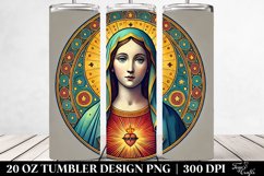 Virgin Mary Holiday Clipart Design Product Image 2