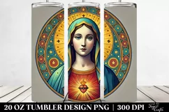 Virgin Mary Holiday Clipart Design Product Image 2