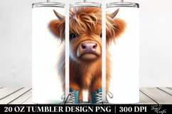 Proud Cow with Sneakers 20 Oz Tumbler Product Image 2