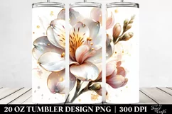 20 Oz Tumbler Sublimation | Glossy Material Small Golden Product Image 2