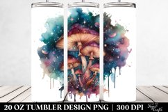 detailed Mystic Celestial Mushroom | 20 oz Tumbler Product Image 2