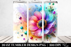 Colorful Anemone | 20 Oz Tumbler Product Image 2