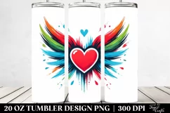 Valentines 20 Oz Tumbler Png Product Image 2