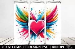 Valentines 20 Oz Tumbler Png Product Image 2