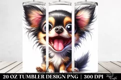 Crazy Looking Chihuahua | 20 Oz Tumbler Product Image 2