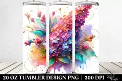 Colorful Lilac | 20 Oz Tumbler Product Image 2