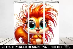 Colorful Baby Squirrel | 20 Oz Tumbler Product Image 2