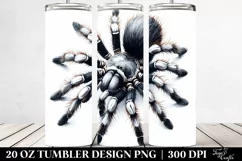 Washed Watercolor TARANTULA Image | 20 oz Tumbler Product Image 2