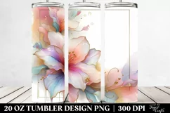 Abstract Pastel Azalea of with Golden Insertions Product Image 2