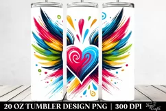 Love 20 Oz Tumbler Png Product Image 2