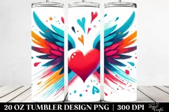 Love 20 Oz Tumbler Png Product Image 2