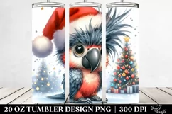 Expressive Macaw with Crazy Haircut 20 Oz Tumbler Product Image 2