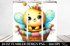 Boho Baby Bee Tumbler Design Product Image 2