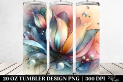 Lovely Tulip Frame Tumbler | 20 oz Tumbler Product Image 2