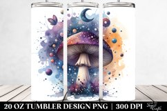 Detailed Celestial Mushroom Tumbler Product Image 2