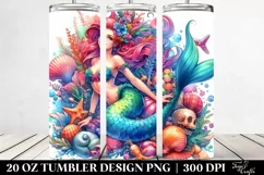Funny Mermaid | 20 oz Tumbler Product Image 2