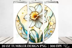 Stained Daffodil Golden Insertions 20 oz Tumbler Product Image 2