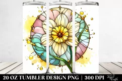 Stained Daffodil Golden Insertions 20 oz Tumbler Product Image 2