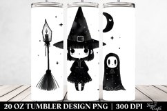 Gothic Quirky Witch | 20 oz Tumbler Product Image 2