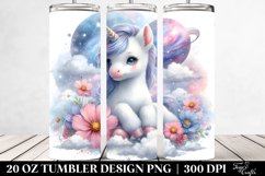 Pastel Baby Unicorn Tumbler 20 Oz Product Image 2
