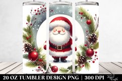 Simple Christmas Santa | 20 oz Tumbler Product Image 2