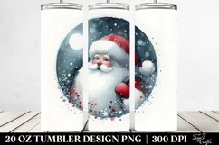 Simple Christmas Santa | 20 oz Tumbler Product Image 2