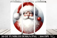 Simple Christmas Santa | 20 oz Tumbler Product Image 2