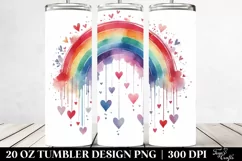 Valentines 20 Oz Tumbler Png Product Image 2
