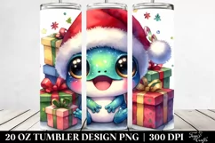 Vibrant Frog with Expressive Face 20 Oz Tumbler Product Image 2