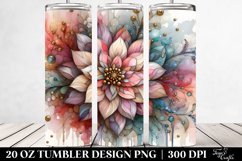 Stained Dahlia Tumbler Product Image 2