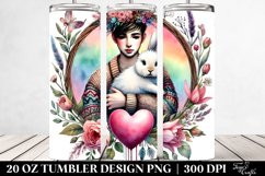 Valentines 20 Oz Tumbler Png Product Image 2