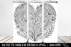 Love 20 Oz Tumbler Png Product Image 2
