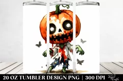 Funny Haloween Clipart | 20 oz Tumbler Product Image 2