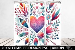 Valentines 20 Oz Tumbler Png Product Image 2