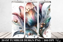 Glossy Tulip Tumbler Product Image 2