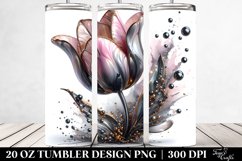 Glossy Tulip Tumbler Product Image 2