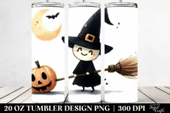 Funny Halloween Broomstick 20 Oz Tumbler Product Image 2