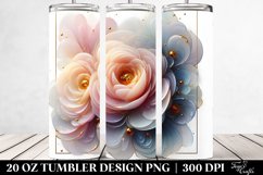 Glossy Ranunculus | 20 oz Tumbler Product Image 2