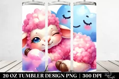 Colorful Baby Lamb Dream | 20 Oz Tumbler Product Image 2