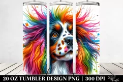 Cute Vibrant English Springer Spaniel Clipart Product Image 2