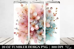 Shiny Cherry Blossom | 20 oz Tumbler Product Image 2