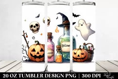 Funny Halloween ELIXIR Clipart | 20 oz Tumbler Product Image 2
