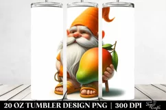 Gnome Digital Painting Tumbler Product Image 2