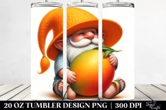 Gnome Digital Painting Tumbler Product Image 2