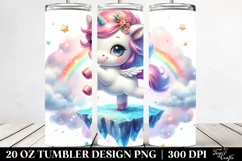 Baby Unicorn Star Dance | 20 Oz Tumbler Product Image 2