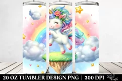 Baby Unicorn Star Dance | 20 Oz Tumbler Product Image 2