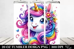 Funny Baby Unicorn | 20 oz Tumbler Product Image 2
